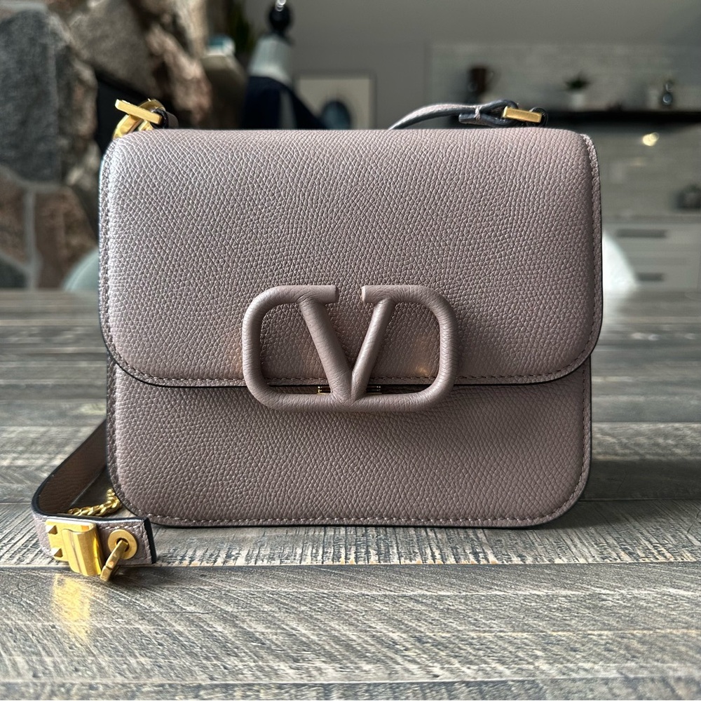 Valentino Vsling Convertible Crossbody in Clay